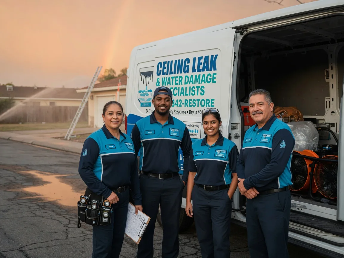 Ceiling Leak Cleanup company in Vanderpool, TX